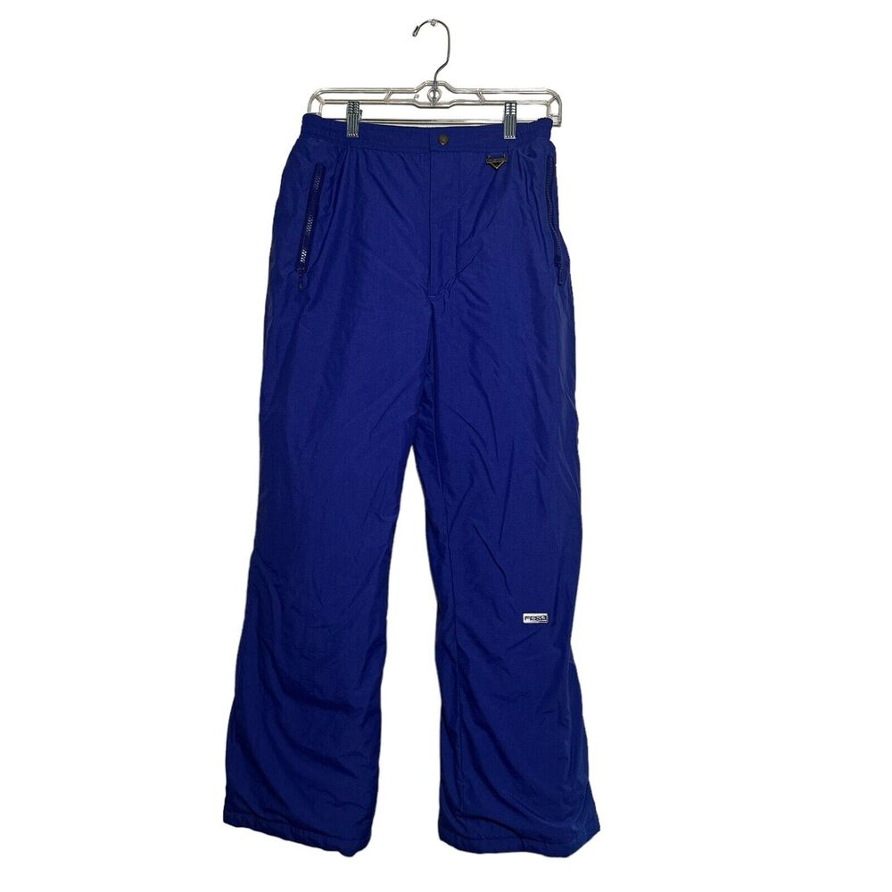 Vintage Fera Ski Wear Blue Ski Snow Pants Juniors Size 14